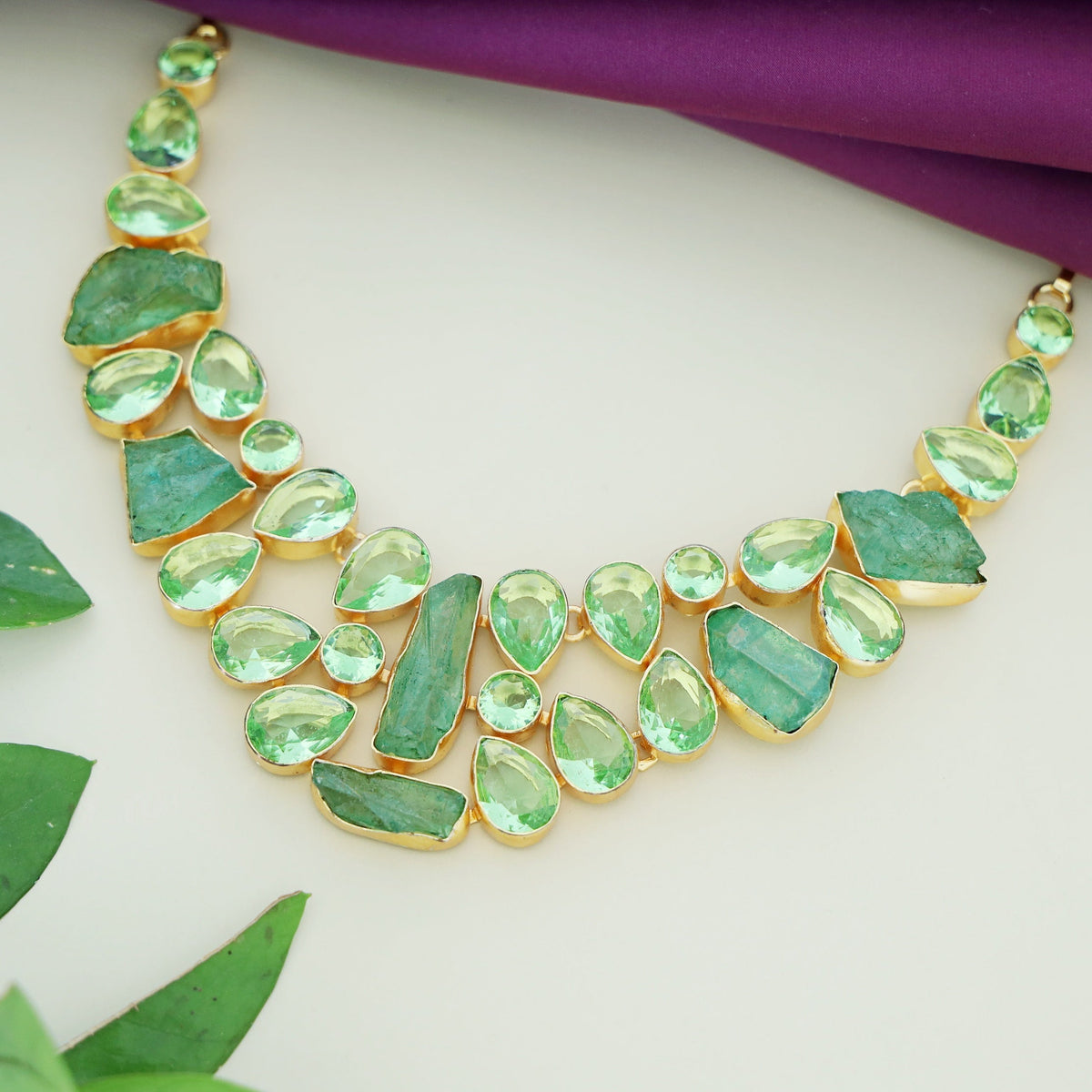 Light Green Neckpiece