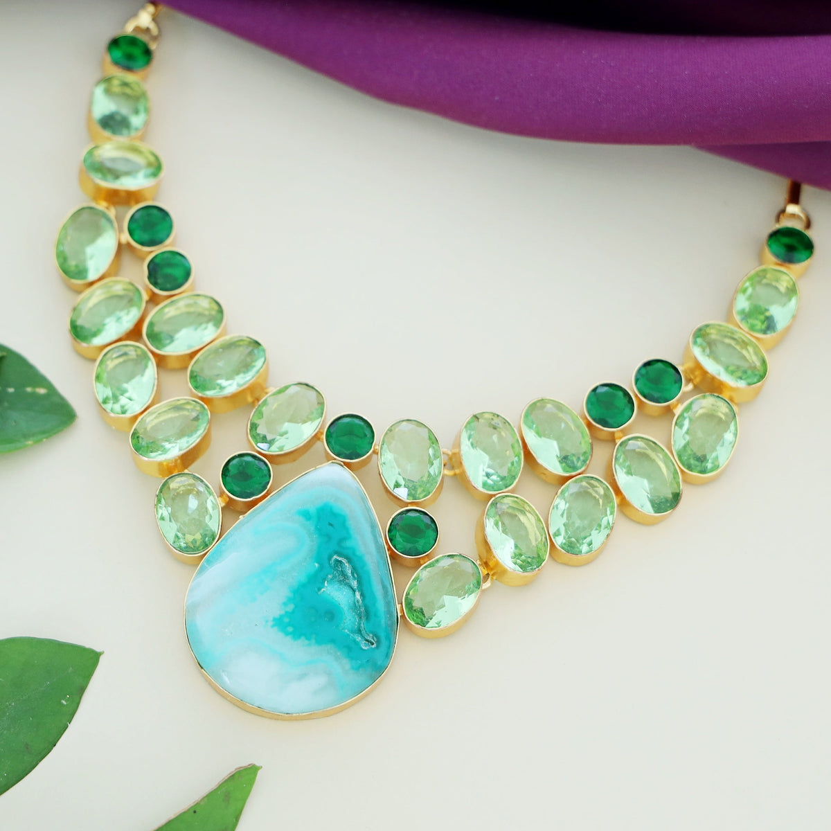 Teardrop Neckpiece